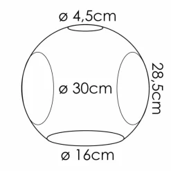 hofstein Ripoll Verre de rechange Clair, Cuivré