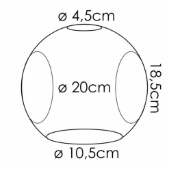 hofstein Ripoll Verre de rechange Vert