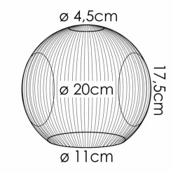 hofstein Ripoll Verre de rechange Clair