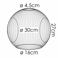 hofstein Ripoll Verre de rechange Chrome, Clair, Fumé