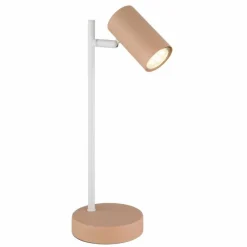 Luminaires Globo Lighting Robby Lampe à poser Rose, Blanc, 1 lumière* Lampes À Poser