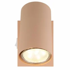 Luminaires Globo Lighting Robby Plafonnier, Spot de plafond, Applique murale, Spot mural Rose, 1 lumière* Spots Et Projecteurs