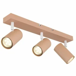 Luminaires Globo Lighting Robby Plafonnier, Spot de plafond, Applique murale, Spot mural Rose, 3 lumières* Spots Et Projecteurs