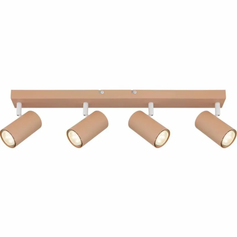 Luminaires Globo Lighting Robby Plafonnier, Spot de plafond, Applique murale, Spot mural Rose, 4 lumières* Spots Et Projecteurs