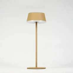 hofstein Romdrup Lampe de table d'extérieur, Lampe à poser LED Sable, 1 lumière