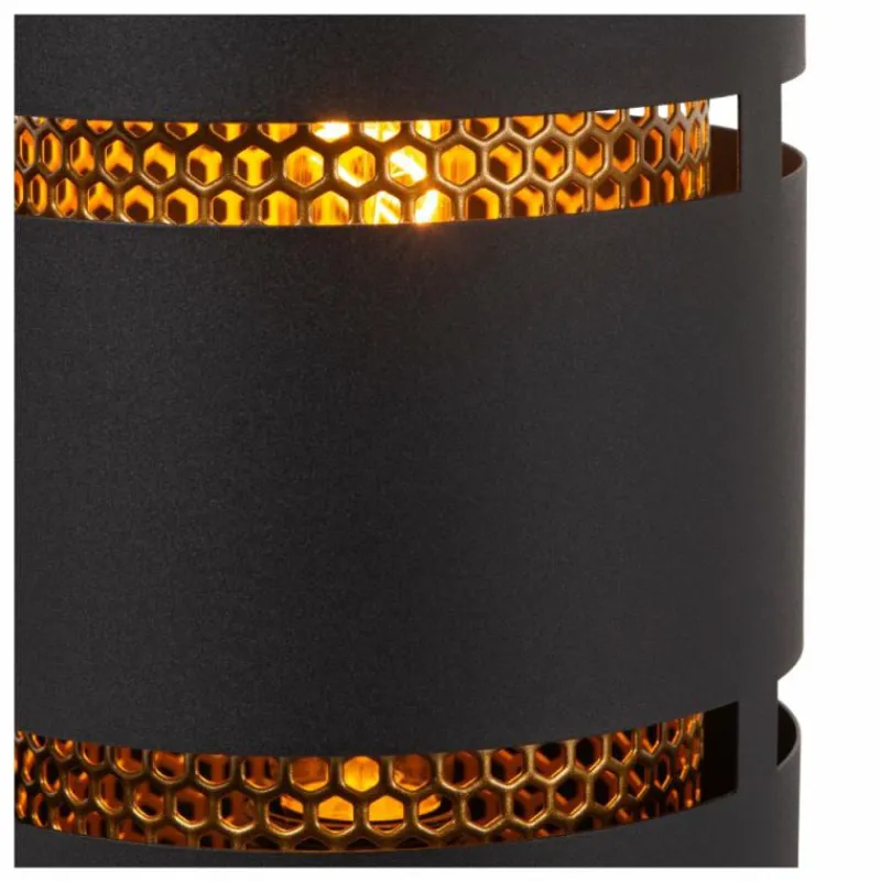 Lampes Dorées-Luminaires Lucide ROSAS Lampe à poser Noir, 1 lumière