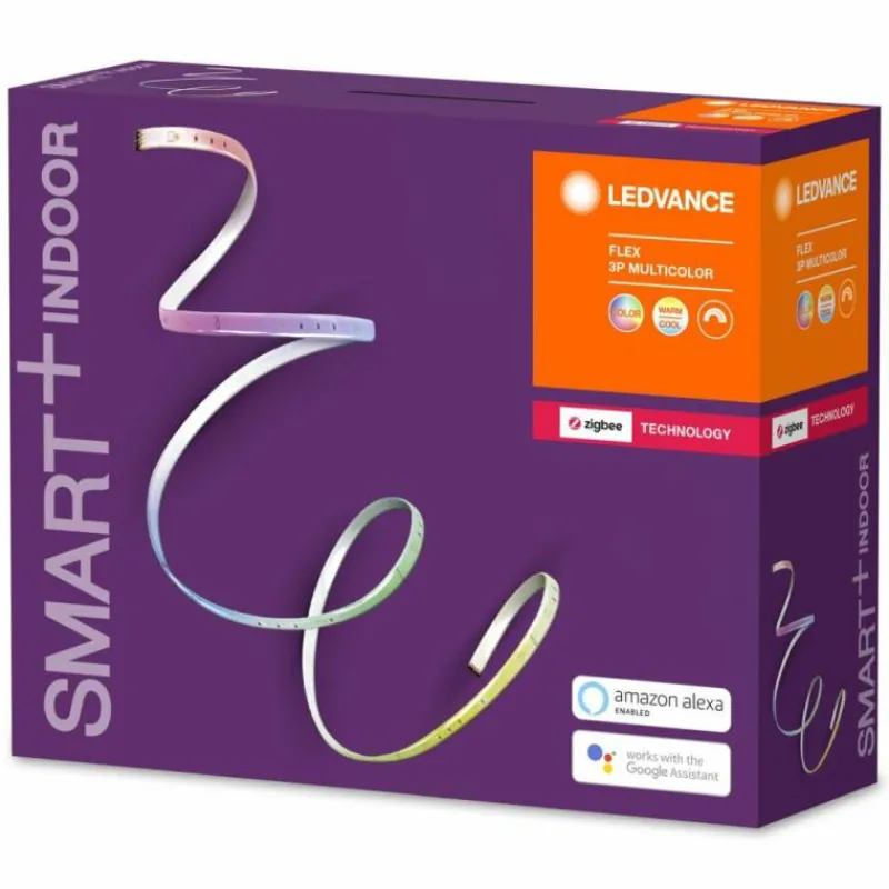 Luminaires Ledvance Ruban, kit de base LEDVANCE SMART+ LED Blanc, 1 lumière, Changeur de couleurs