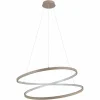 Luminaires Eglo RUOTALE Plafonnier LED Sable, 1 lumière* Éclairage Led