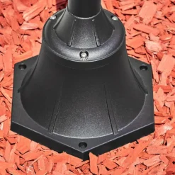 hofstein Réverbère Trosa Noir, 3 lumières