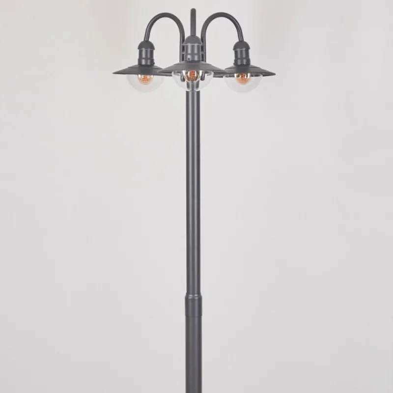 hofstein Réverbère Elima Anthracite, 3 lumières