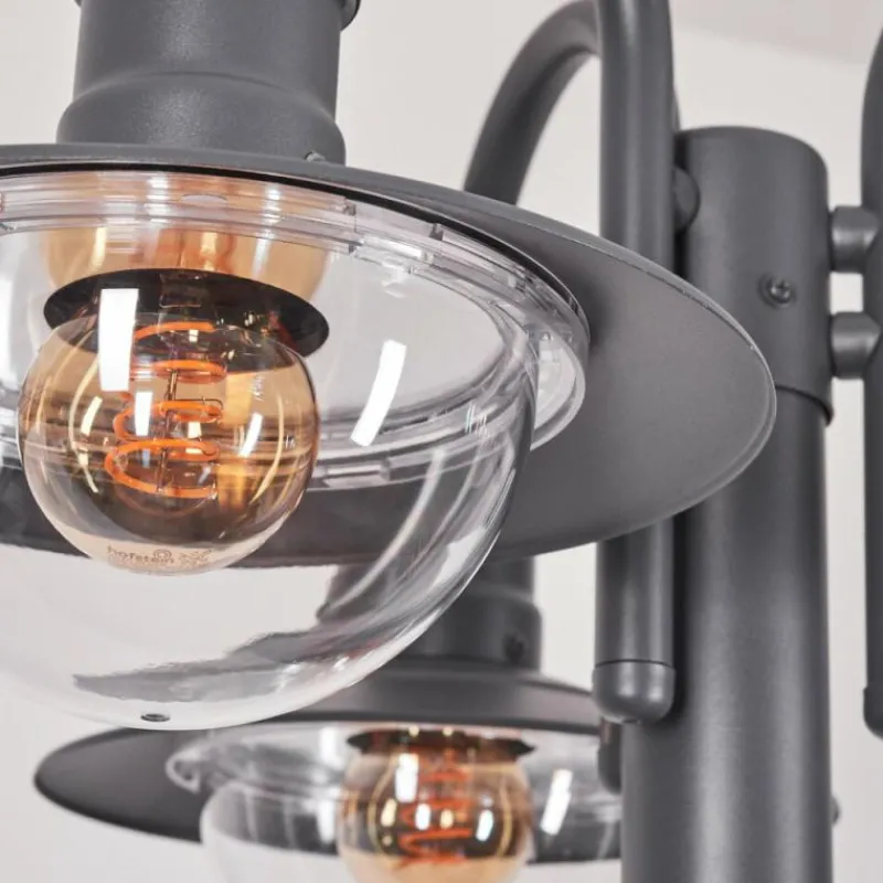 hofstein Réverbère Elima Anthracite, 3 lumières