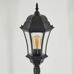 Luminaires Rustiques-hofstein Réverbère Etoe Noir, 1 lumière