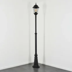 Luminaires Rustiques-hofstein Réverbère Etoe Noir, 1 lumière