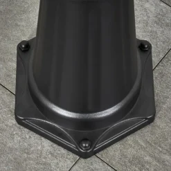 Luminaires Rustiques-hofstein Réverbère Etoe Noir, 1 lumière