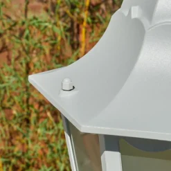 hofstein Réverbère Hongkong Blanc, 2 lumières