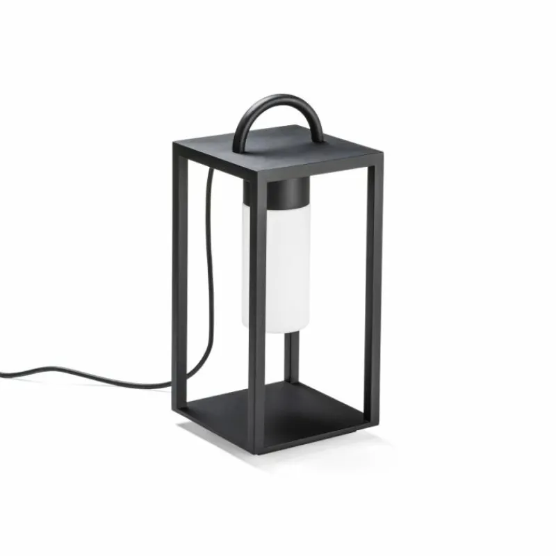 Luminaires Konstsmide Réverbère Konstsmide Bologna LED Noir, 1 lumière