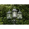 Luminaires Rustiques-Luminaires Konstsmide Réverbère Konstsmide Noir, Argenté, 3 lumières