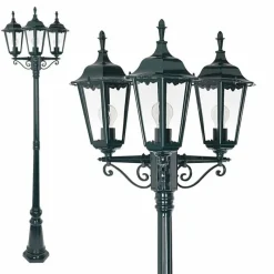 Luminaires Rustiques-KS Verlichting Réverbère Ancona Vert, 1 lumière