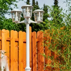 hofstein Réverbère Lalwori Blanc, 3 lumières