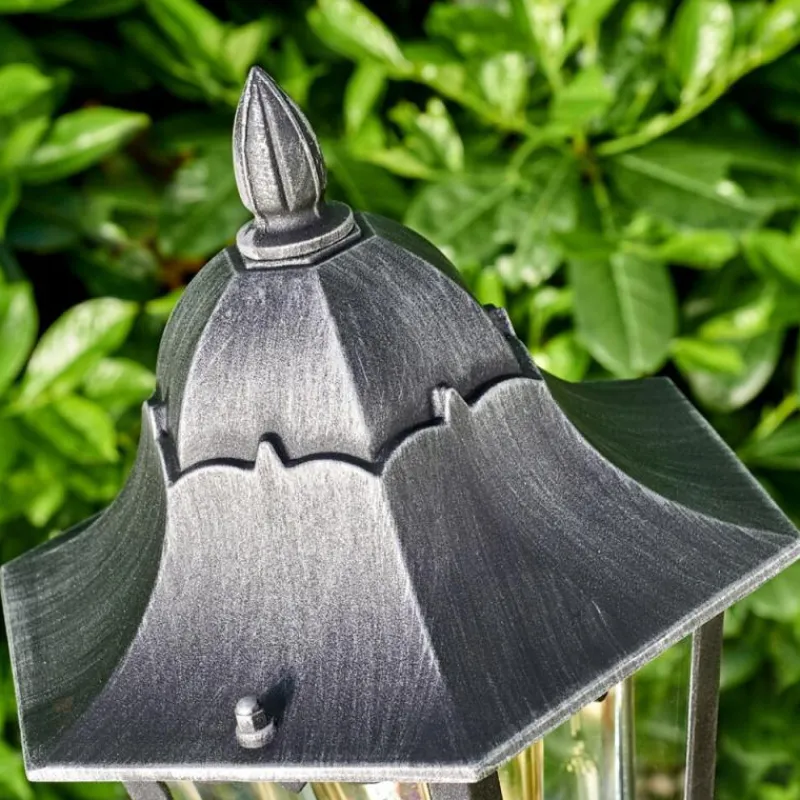 Luminaires Rustiques-hofstein Réverbère Lignac Noir, 3 lumières