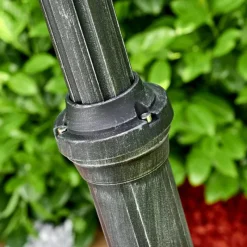 Luminaires Rustiques-hofstein Réverbère Lignac Noir, 3 lumières