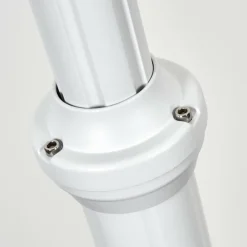 Luminaires Rustiques-hofstein Réverbère Loria Blanc, 2 lumières