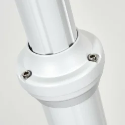 Luminaires Rustiques-hofstein Réverbère Loria Blanc, 2 lumières