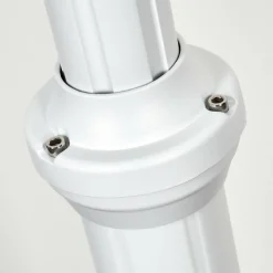 Luminaires Rustiques-hofstein Réverbère Loria Blanc, 3 lumières