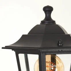 Luminaires Rustiques-hofstein Réverbère Loria Noir, 2 lumières