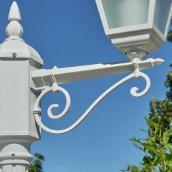 hofstein Réverbère Naofe Blanc, 2 lumières