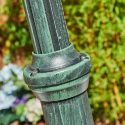 hofstein Réverbère Naofe Vert, Noir, 2 lumières