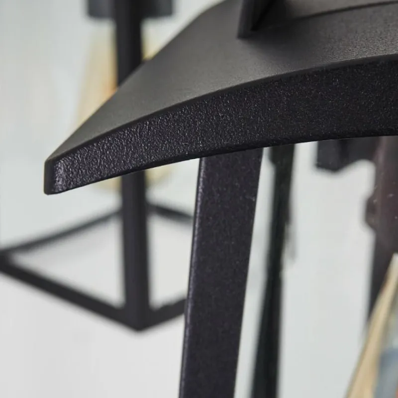 hofstein Réverbère Trosa Noir, 3 lumières