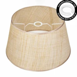 Lampes En Tissu-hofstein Sabadim Écru