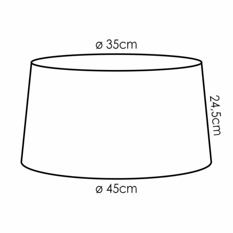 Lampes En Tissu-hofstein Sabadim Écru