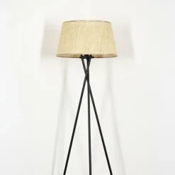 Luminaires Scandinaves-hofstein Sabadim Lampadaire beige, 1 lumière