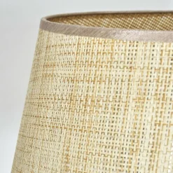 Luminaires Scandinaves-hofstein Sabadim Lampadaire beige, 1 lumière