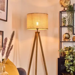 Luminaires Scandinaves-hofstein Sabadim Lampadaire Écru, 1 lumière