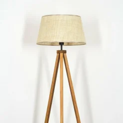 Lampes En Tissu-hofstein Sabadim Lampadaire Écru, 1 lumière