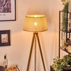 Lampes En Tissu-hofstein Sabadim Lampadaire Écru, 1 lumière