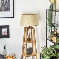 Luminaires Scandinaves-hofstein Sabadim Lampadaire Écru, 1 lumière