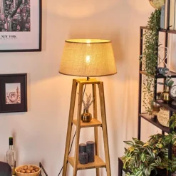 Luminaires Scandinaves-hofstein Sabadim Lampadaire Écru, 1 lumière