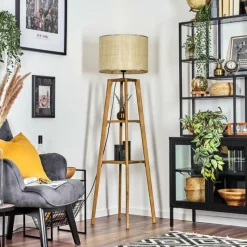 Luminaires Scandinaves-hofstein Sabadim Lampadaire Écru, 1 lumière