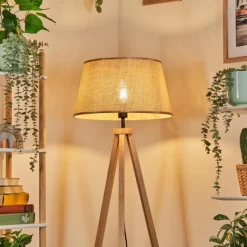 Luminaires Scandinaves-hofstein Sabadim Lampadaire Écru, 1 lumière