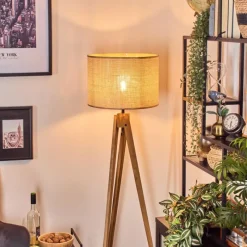 Luminaires Scandinaves-hofstein Sabadim Lampadaire Écru, 1 lumière