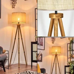 Luminaires Scandinaves-hofstein Sabadim Lampadaire Écru, 1 lumière