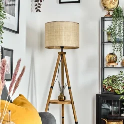 Luminaires Scandinaves-hofstein Sabadim Lampadaire Écru, 1 lumière