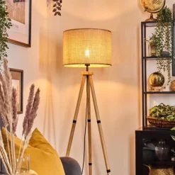 Luminaires Scandinaves-hofstein Sabadim Lampadaire Écru, 1 lumière