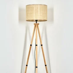 Luminaires Scandinaves-hofstein Sabadim Lampadaire Écru, 1 lumière