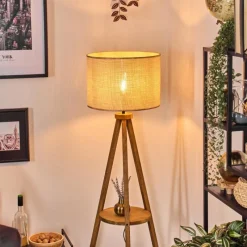 Luminaires Scandinaves-hofstein Sabadim Lampadaire Écru, 1 lumière