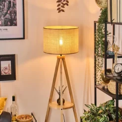 Luminaires Scandinaves-hofstein Sabadim Lampadaire Écru, 1 lumière